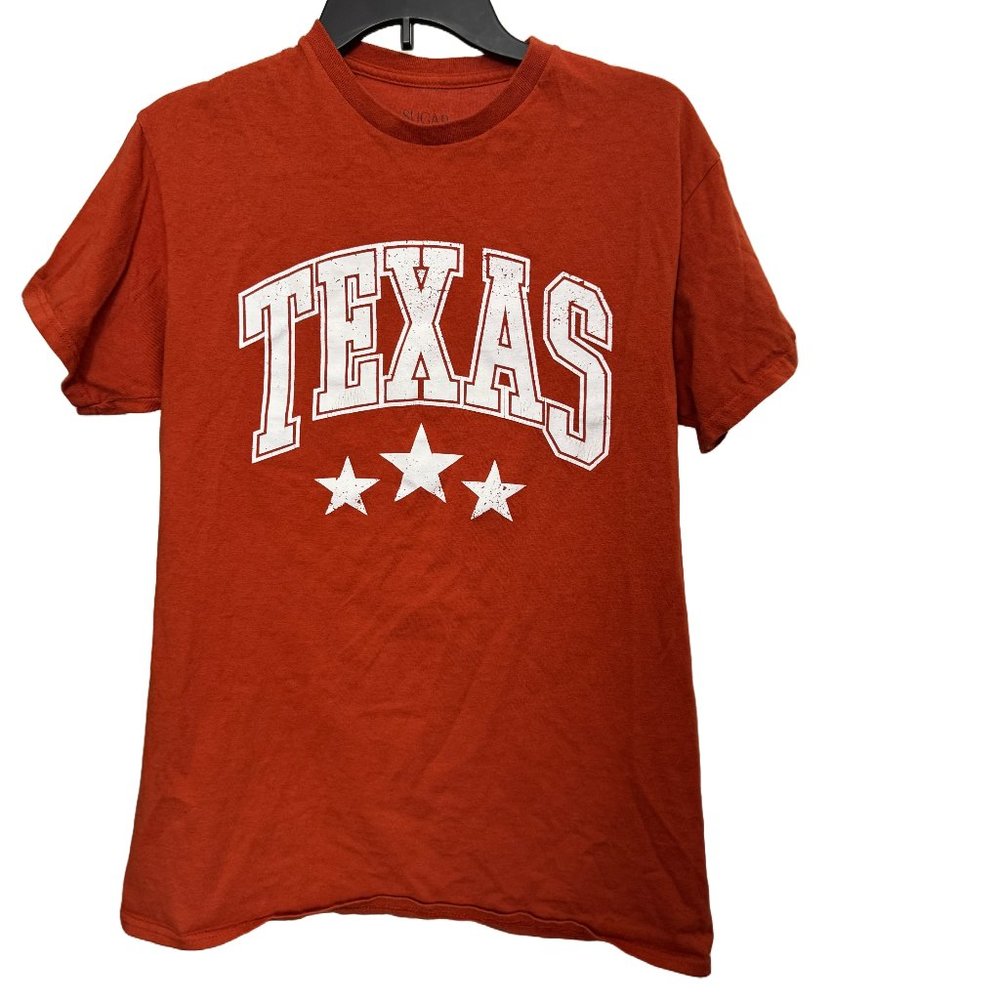University of Texas at Austin Longhorns Sugar Flower Tee Shirt, Medium